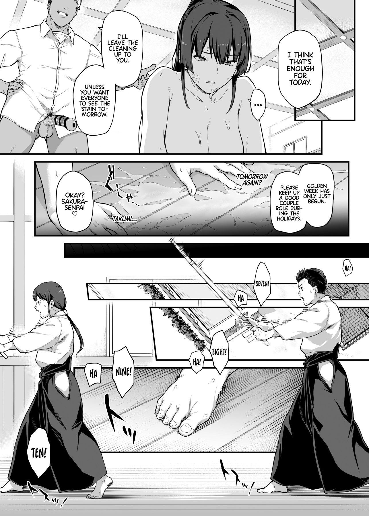 Hentai Manga Comic-There's No Way My Hot Girlfriend Who Is My Childhood Friend And Captain of the Kendo Club Would Fall For Those Playboys-v22m-v22m-v22m-Read-27